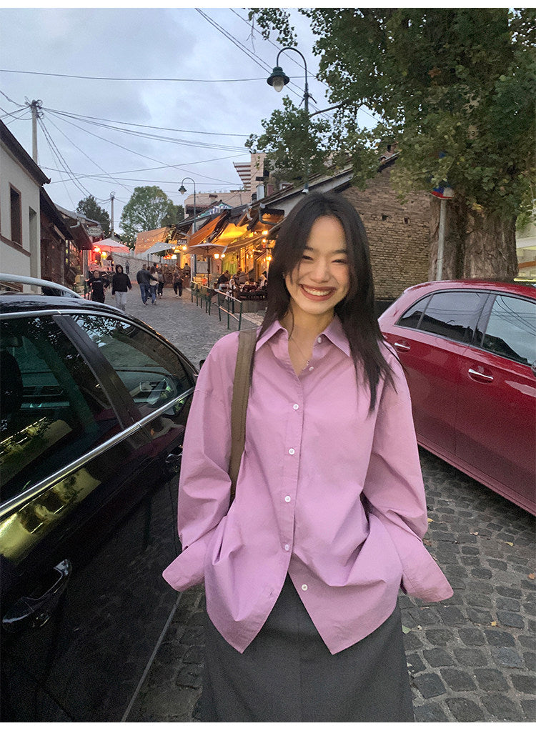Basic Long-Sleeve Shirt