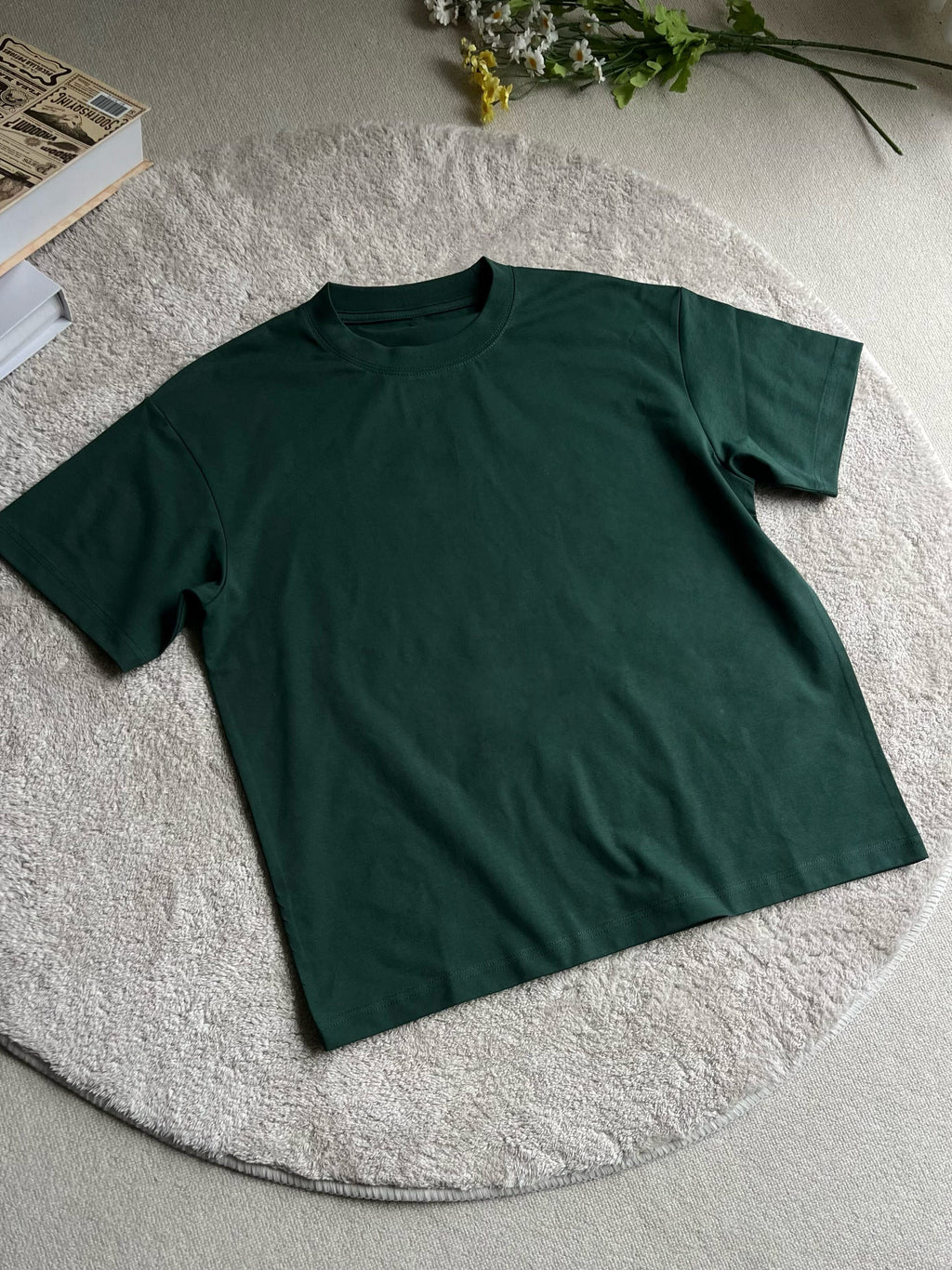 Ice-Feel Antibacterial Boxy Tee