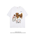 Puppy-Print Loose Tee