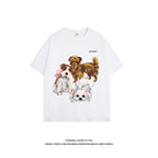 Puppy-Print Loose Tee