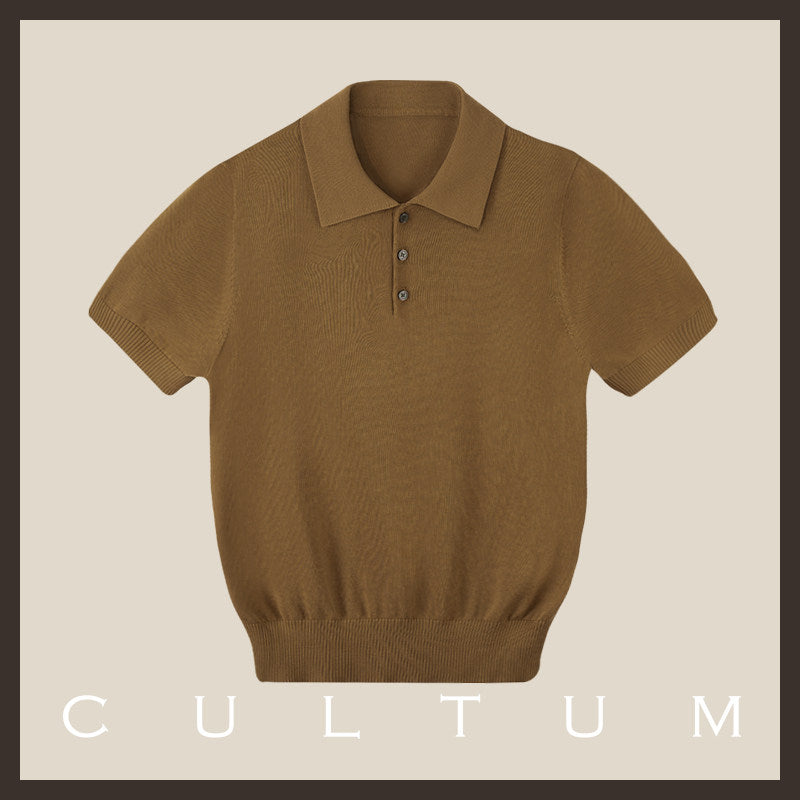 Breathable Knit Polo