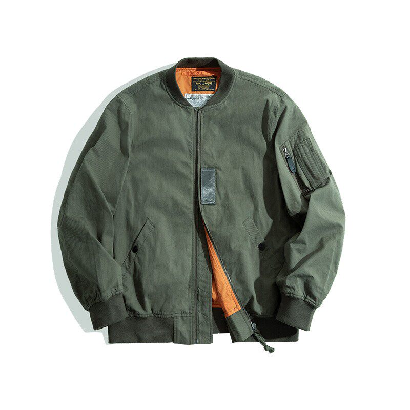 Cropped Zipper Jacket