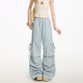 Loose Straight-Leg Cargo Pants