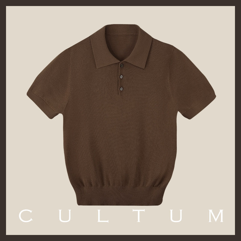 Breathable Knit Polo