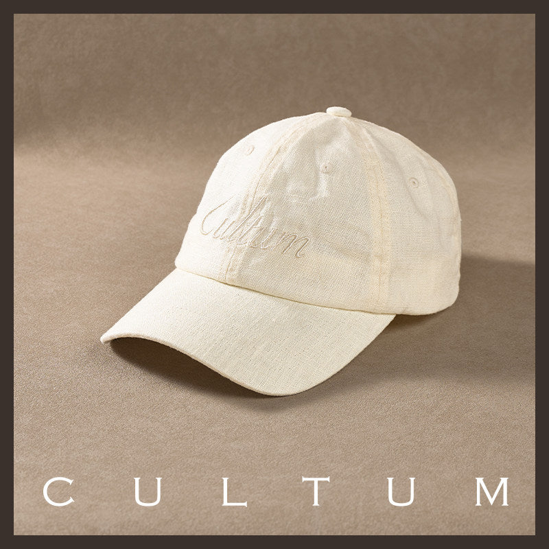 Breathable Linen Cap