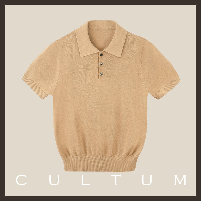 Breathable Knit Polo