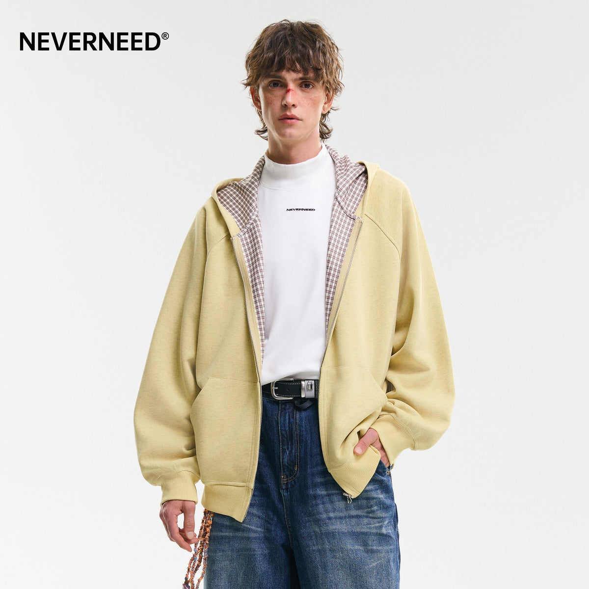 Reversible Hooded Cardigan