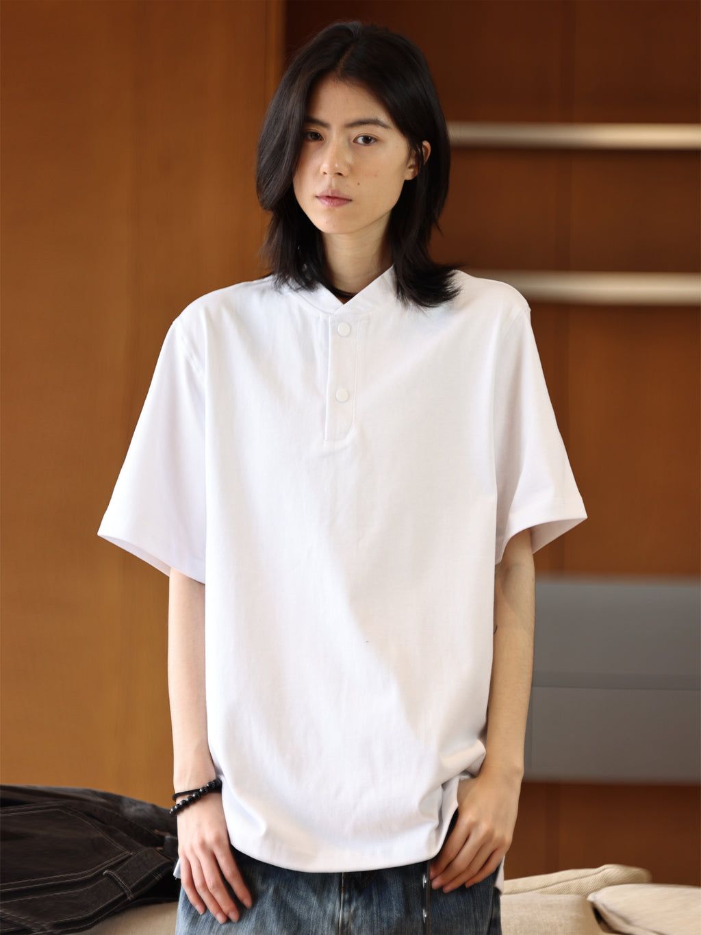 Henley Heavyweight Short-Sleeve Tee