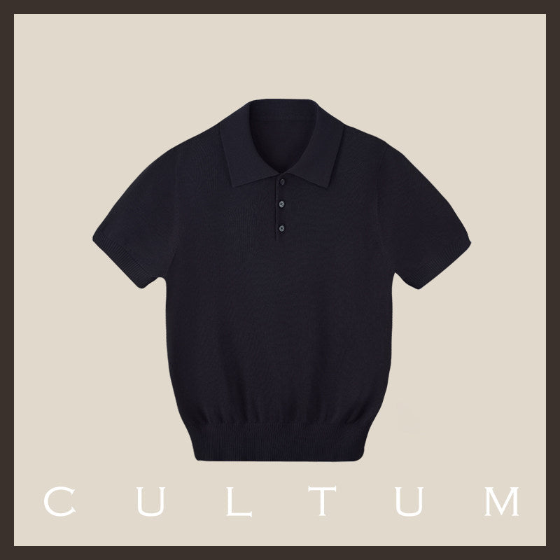 Breathable Knit Polo