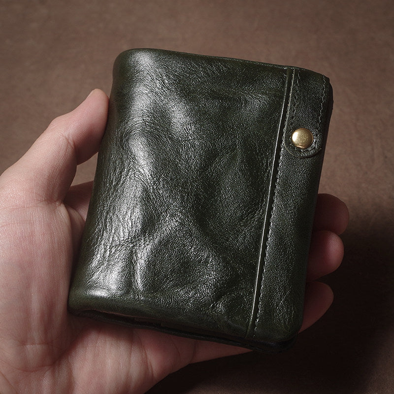 Vegetable-Tanned Leather Wallet