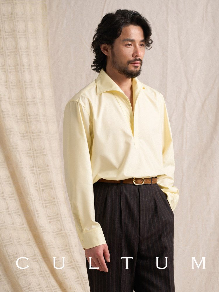 CULTUM cooling modal shirt for men, front view
