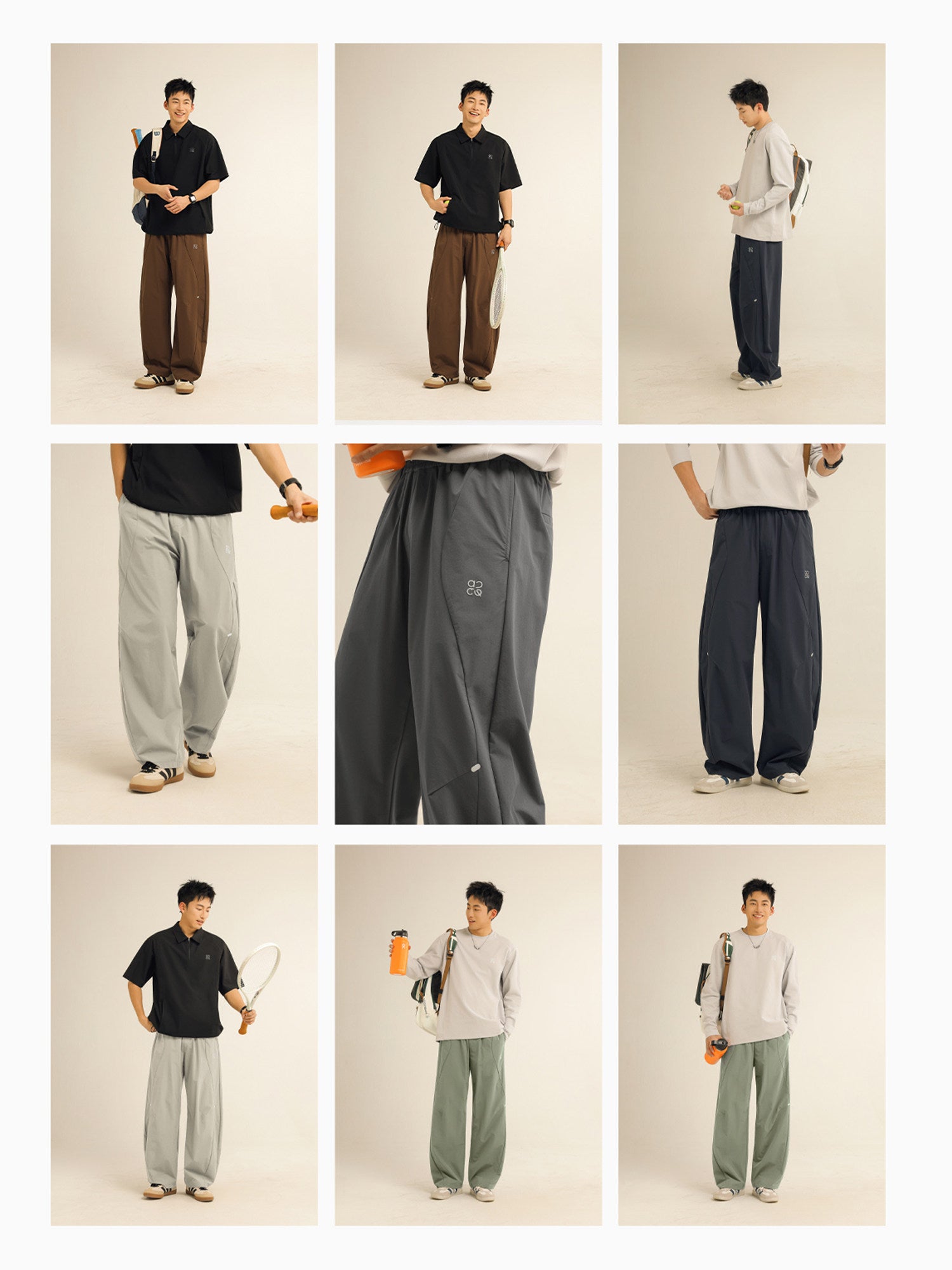 Straight-Leg Summer Slacks