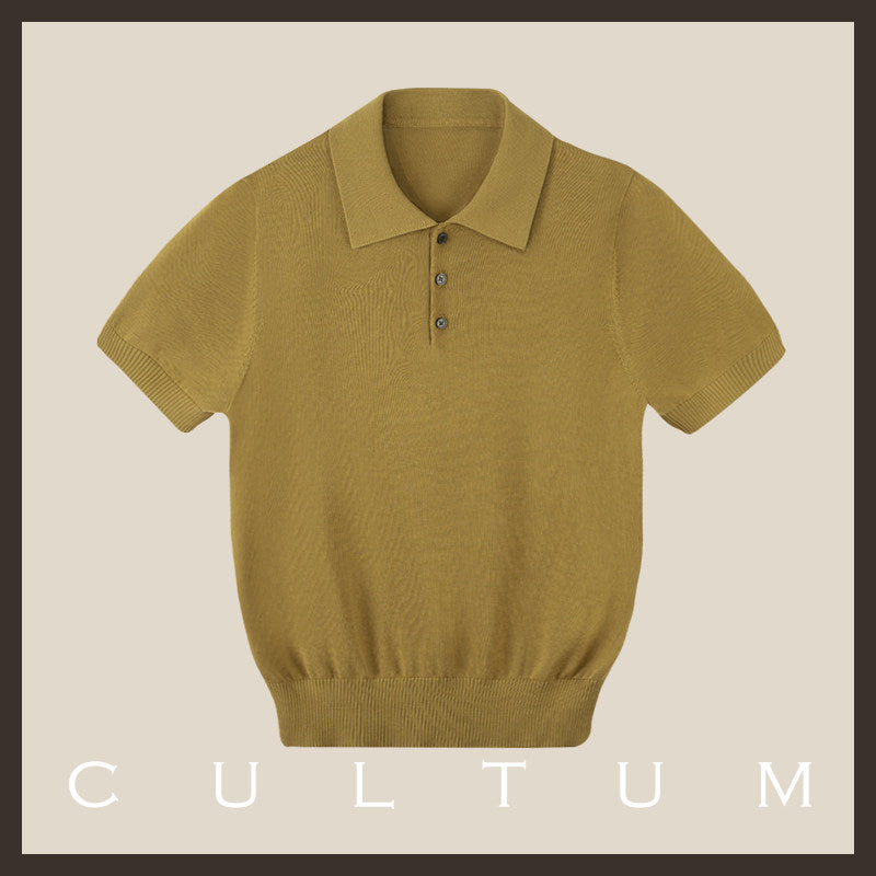 Breathable Knit Polo