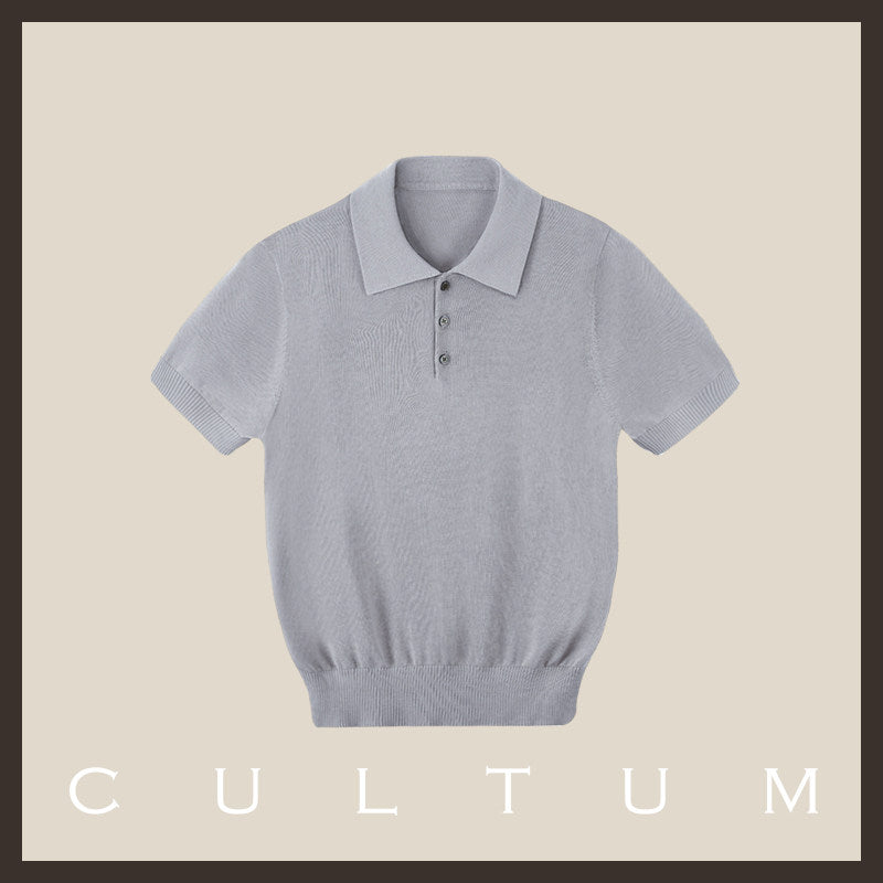 Breathable Knit Polo