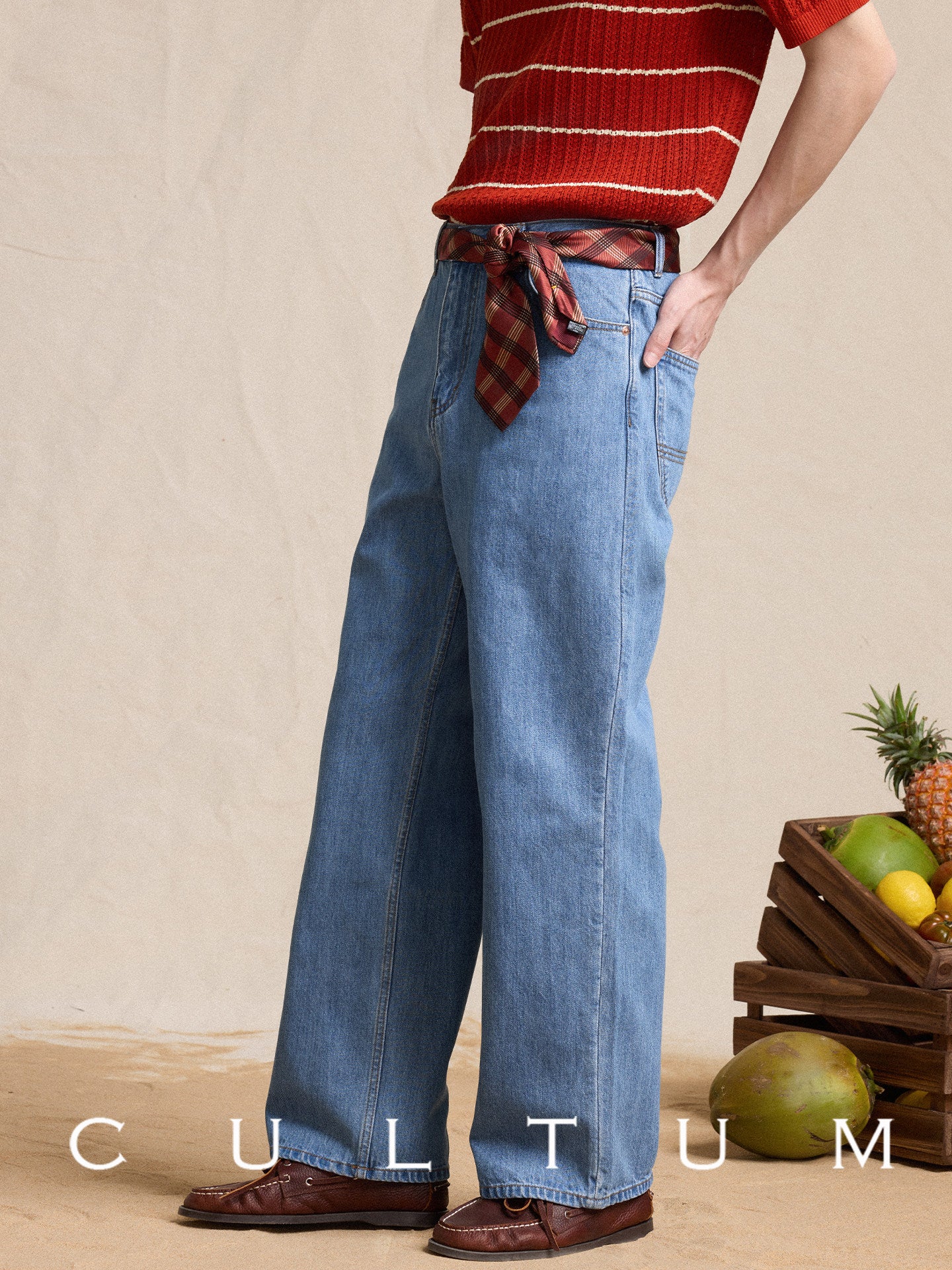 CULTUM Ivy-style jeans, bootcut fit