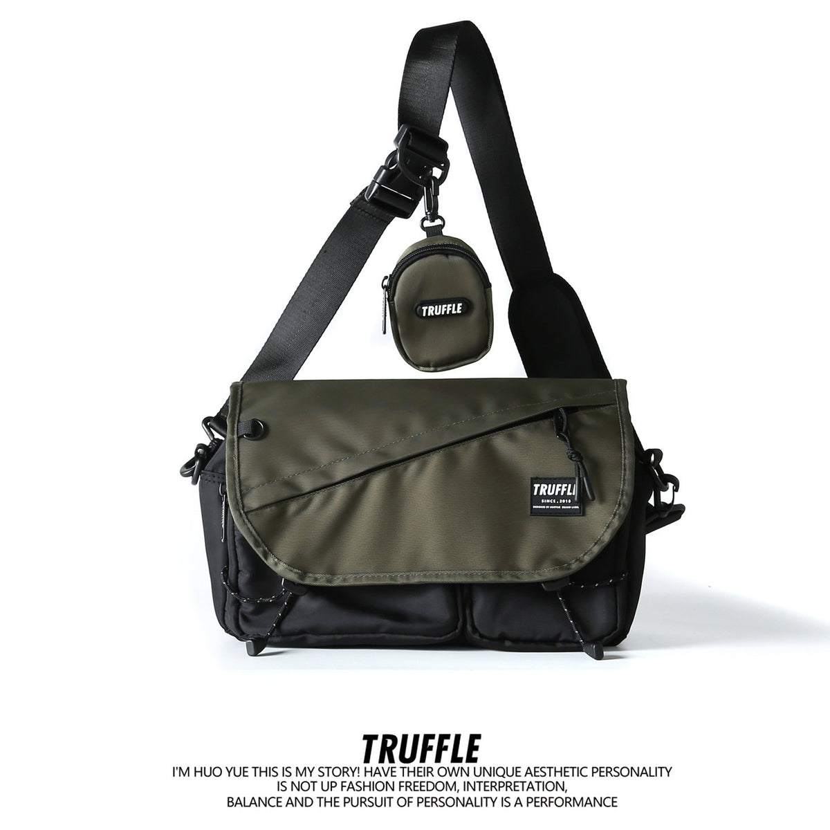 Crossbody Shoulder Backpack