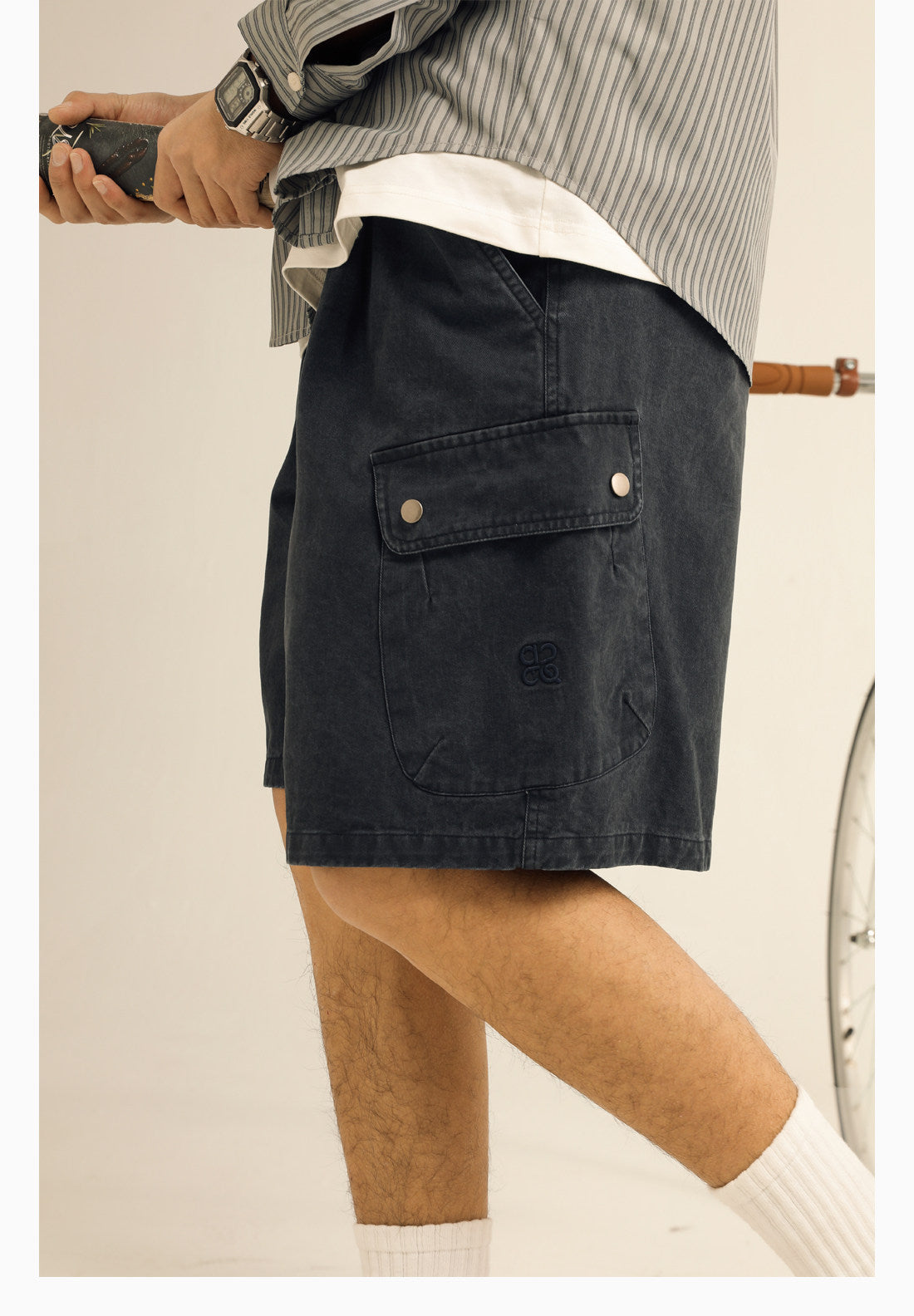 Multi-Pocket Work Shorts