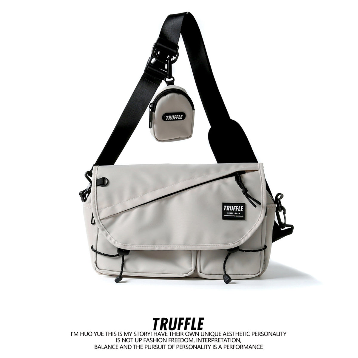 Crossbody Shoulder Backpack
