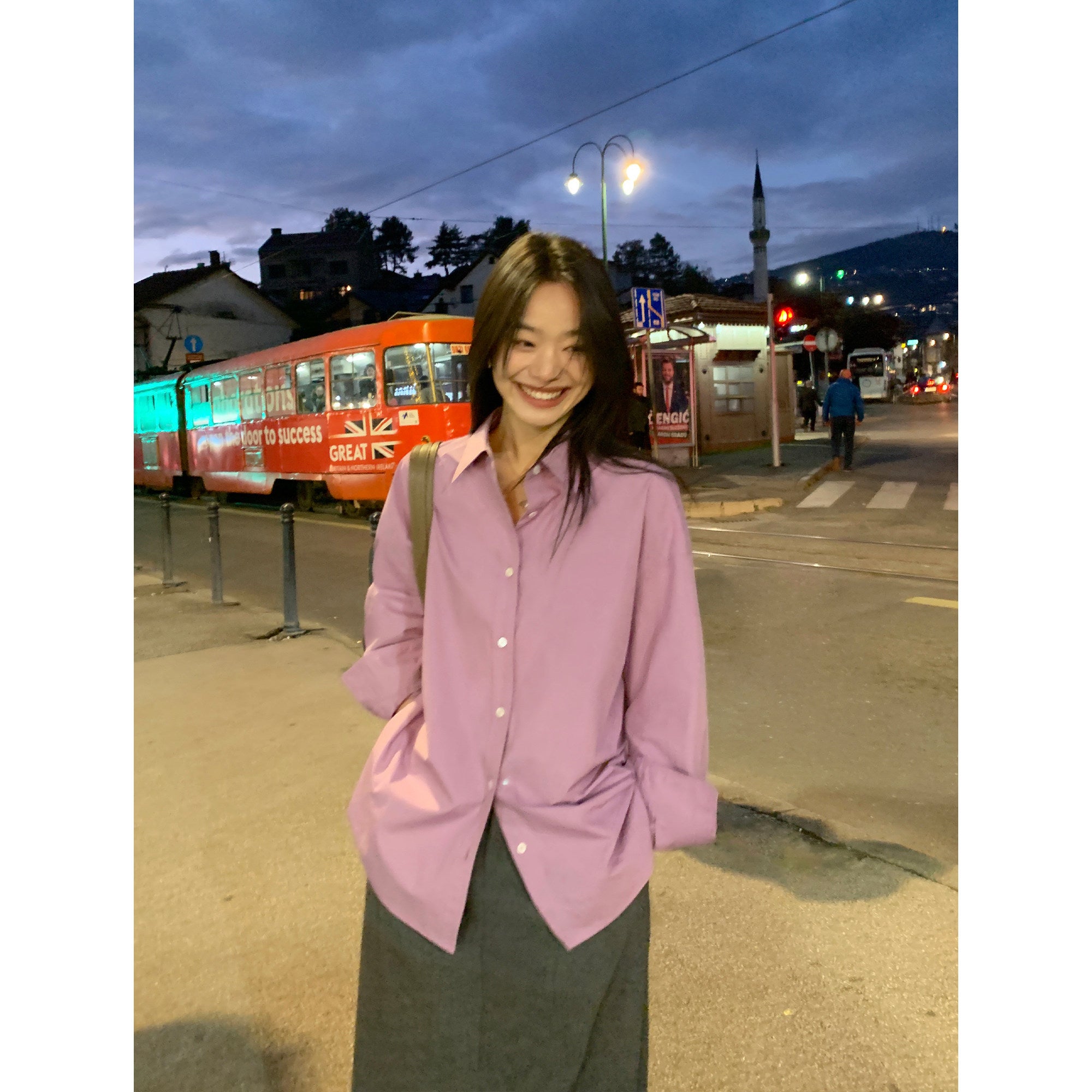 Basic Long-Sleeve Shirt