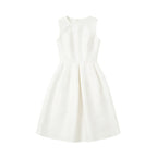 Waist-Cinching Sleeveless Dress
