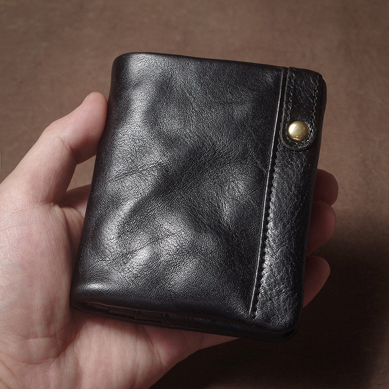 Vegetable-Tanned Leather Wallet
