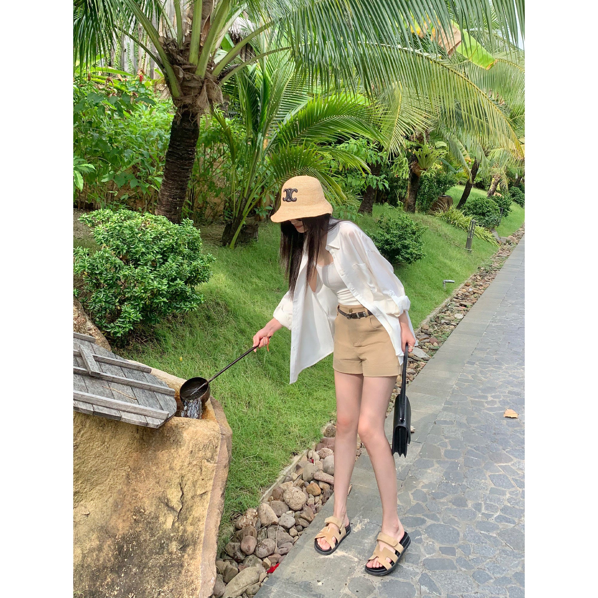 High-Waist A-Line Shorts